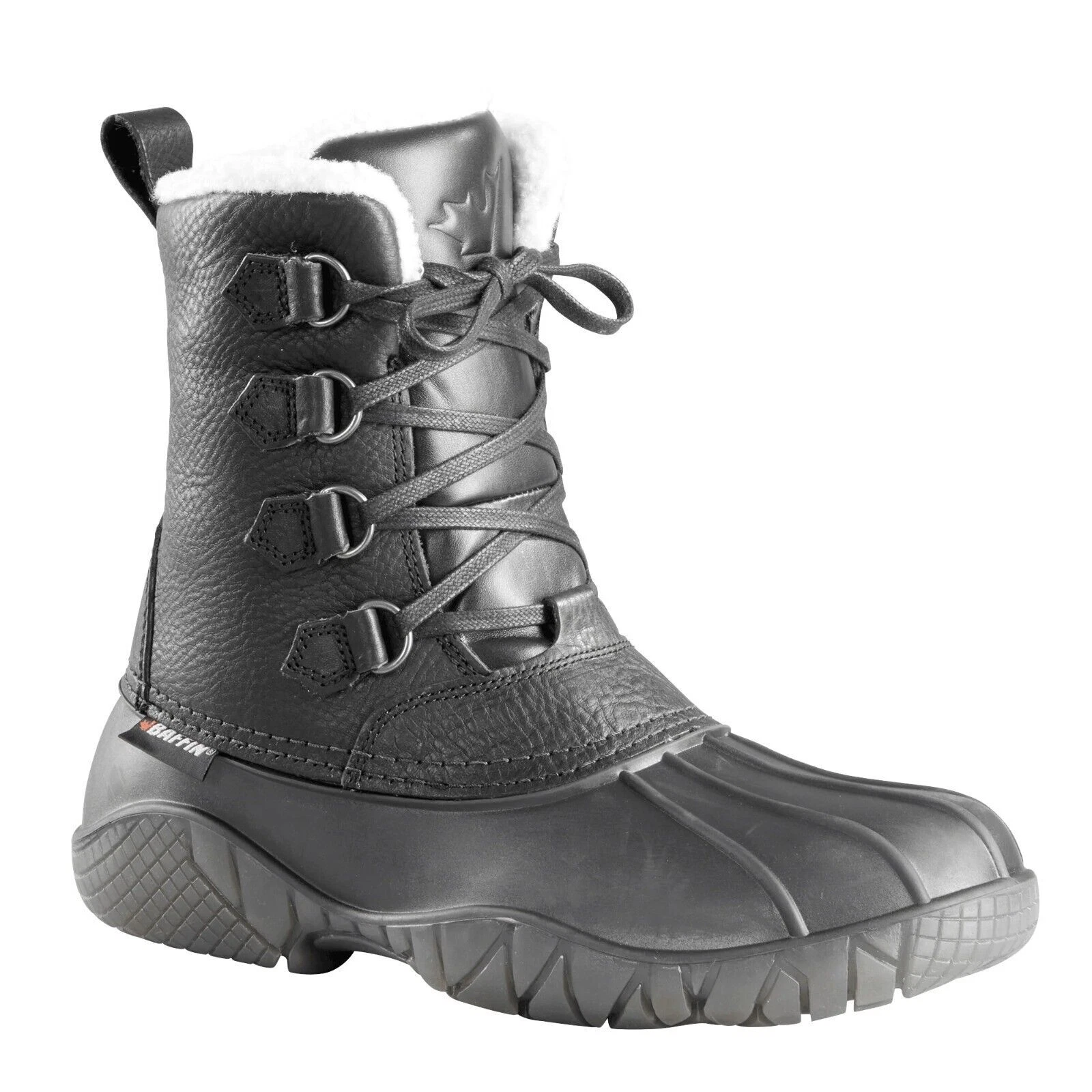 Baffin Men's YellowKnife -20C Leather Snow Boots MADE IN CANADA Size 8 US