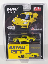 Mini GT Chevy '20 Corvette C8 Stingray yellow Mijo USA Exclusive