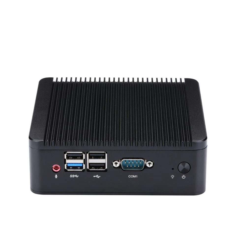 Dual LAN Fanless Mini PC J1900 Qaud Core,Ubuntu Mini PC,Support Firewall,Gateway - Image 2 of 4