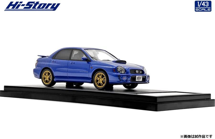 CAR-NEL 1/43 【スバル インプレッサ WRX STI S203】 Hi Story 1/43 SUBARU IMPREZA WRX STi (2001) WR Blue Mica
