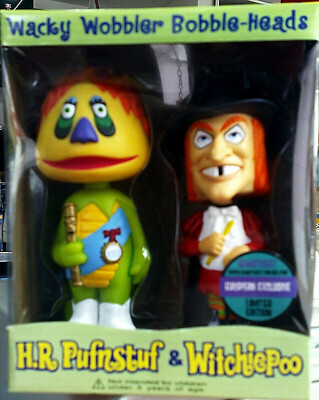 HR PUFNSTUF & WITCHIEPOO LE European EXCLUSIVE 🔥 SID KROFFT 🔥 Bobble-Heads | UK