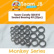 Team Corally SBX410 - 22 Pcs Rubber Sealed Bearings Kit