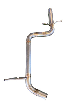 PIPE DYNAMICS VW Scirocco 1.4tsi 122BHP - Resonator Delete Centre Pipe Exhaust