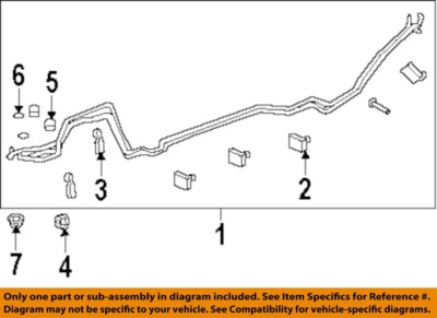 GM OEM 07-17 Acadia Limited Rear Ac Lines-Rear Ac Tube Retainer ...