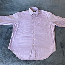 Lauren Ralph Lauren Men  s Long Sleeve Button Up Purple Collar Shirt 17 32/33