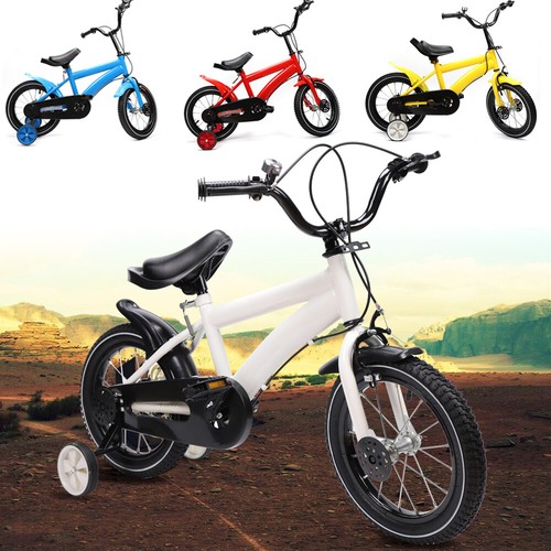 14 Zoll Kinderfahrrad Jungen Mädchen Fahrrad ab 3-6 Jahre mit Hilfsrad Rad Bike - Bild 4 von 49
