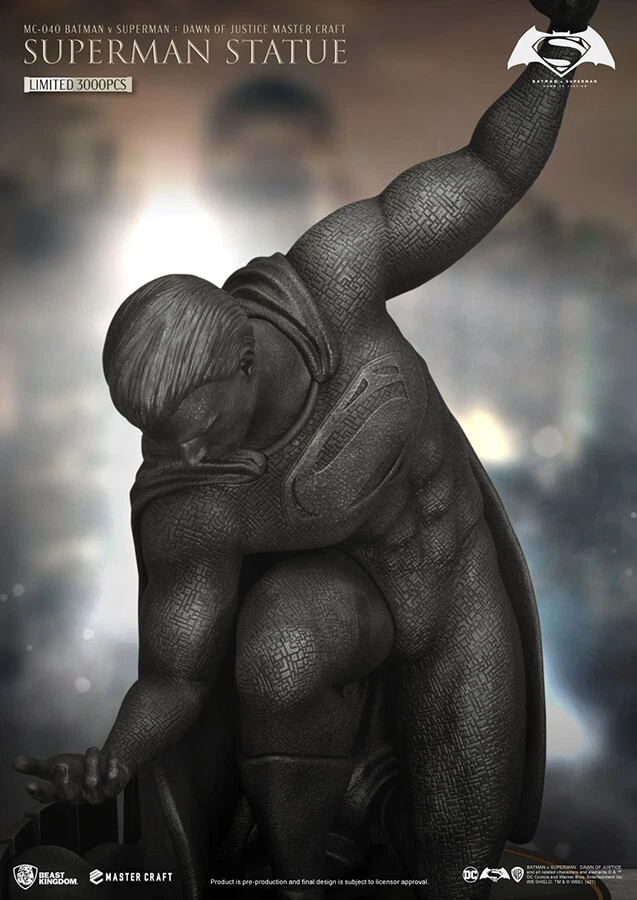 Beast Kingdom Master Craft MC-040 Batman Vs Superman: Dawn Of Justice Superman - Imagem 4 de 4