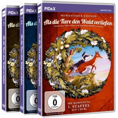 Gesamtedition - Als die Tiere den Wald verließen * komplette Serie 6 DVDs *Pidax