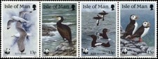 1989, Isle of Man, 408-11, ** - 1662895