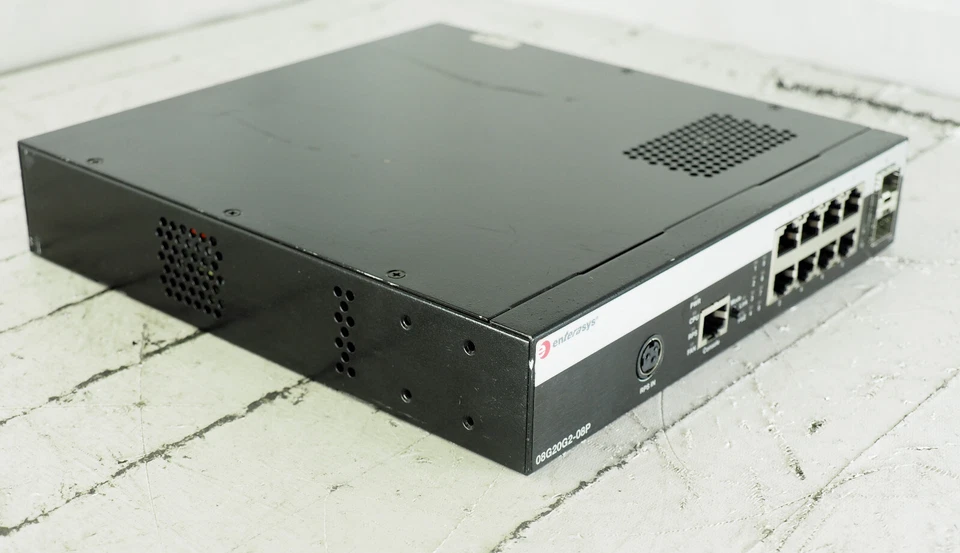 Extreme Networks/ Enterasys 08G20G2-08P 8 port 10/100/1000 Switch - Image 4 of 4