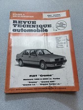 Revue technique Fiat CROMA