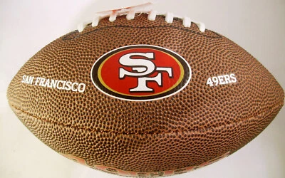 NFL Team Logo Mini Football SAN FRANCISCO 49ERS