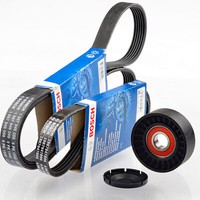 Bosch 4PK856 6PK1540 Keilrippenriemen-Satz + Wapu FüR BMW E46 E39 X5 E53