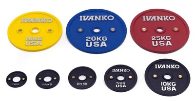 IVANKO (2) 20 KG POWERLIFTING PLATES PRE-TARIFF ADVANTAGE* S IVANKO (2) 20 KG POWERLIFTING PLATES PRE-TARIFF ADVANTAGE* S