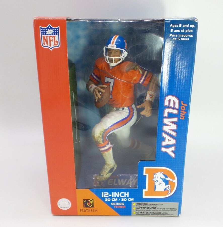 John Elwayのフィギュア McFarlane Toys NFL 12