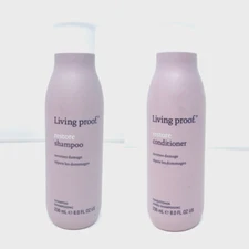 Living Proof Restore Shampoo & Conditioner Set 8 fl oz each