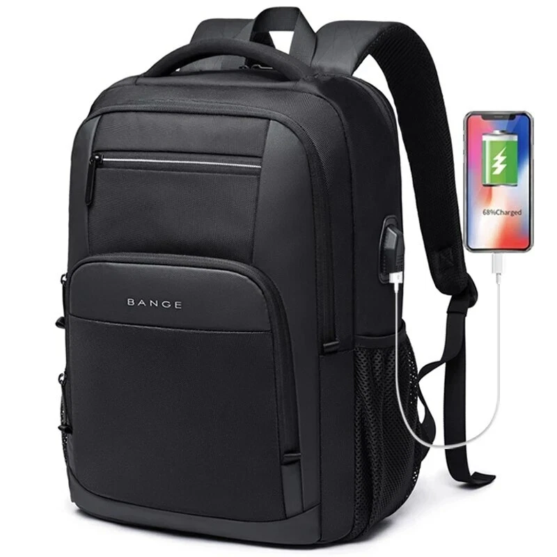 Mochila Diaria De Gran Capacidad Para Ordenador Portátil Con USB Oficina  Escolar