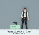 Han Solo BIG HEAD 100% Complete Star Wars 1977 Kenner Action Figure NO REPRO