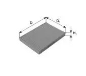 Innenraumfilter Frischluftfilter WA60211 PZL Filters für HONDA JAZZ III INSIGHT