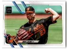 2021 Topps Wade LeBlanc Baltimore Orioles #45