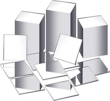 Mini Square Mirror Tiles, 1 Inch, 200 Pcs for Crafts and DIY Projects