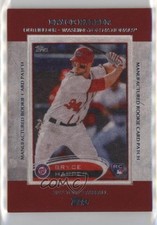 2013 Topps Manufactured Rookie Card Patch Bryce Harper #RCP-24 Patch 6o3. rookie card picture