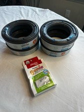 Diaper Genie 4 Pack Refills Unscented 270 Count And One Box Filters New