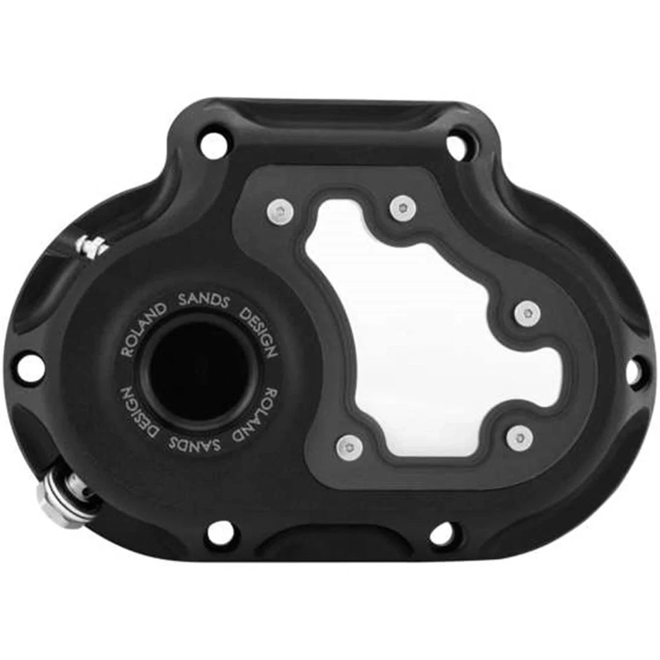 Cubierta de transmisión hidráulica Roland Sands 0177-2066-SMB 17+ Harley M8 Foto 3 de 3