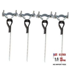 Universal Exhaust Hangers Heavy Duty Tail Pipe Muffler Hanger 4 PCS