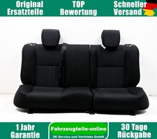 Alfa Romeo 147 Rücksitzbank Rücksitz Hinten Stoff Schwarz