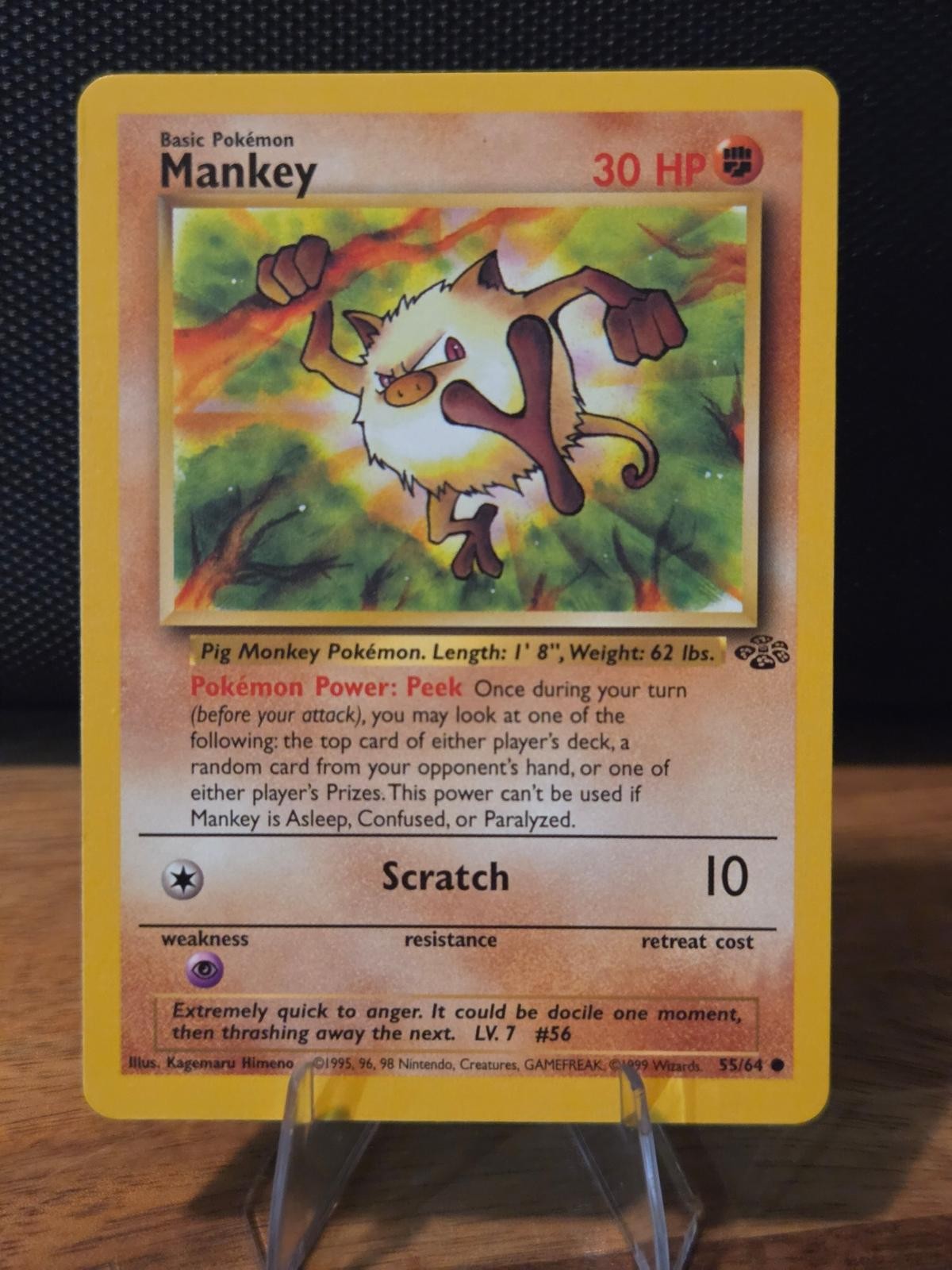Jungle #55/64 Mankey