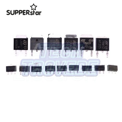 Voltage Regulator 78L05 AMS1117-3.3/5.0/1.8/2.5/1.5/ADJ 78M05-78M12 LM317M ASS