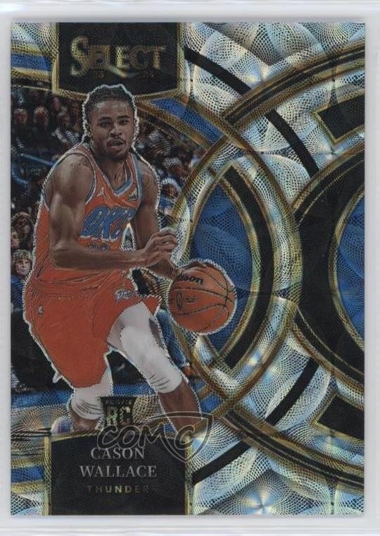 2023 Panini Select Premier Level Scope Prizm Cason Wallace #103 Rookie RC 12vy