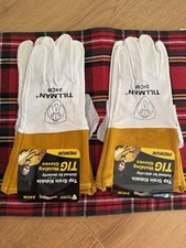 2 Pair Medium Tillman Top Grain Kidskin Unlined TIG Welding Gloves Premium 24CM