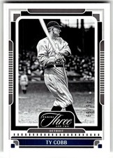 2025 Panini Three and Two Ty Cobb #/99 #106