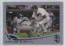 2013 Topps Wrapper Redemption Silver Slate 2/10 Carlos Quentin #546 ms9