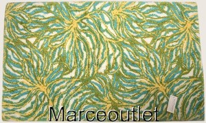 Abyss & Habidecor Collector Series Majorque Bath Rug 23" x 39" Turquoise Green