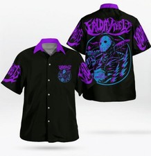 Jason Voorhees Friday 13th Welcome To Camp Crystal Lake Hawaiian Shirt