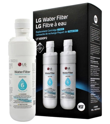 #ad LG LT1000P2 6 Month 200 Gallon Refrigerator Replacement Water Filter Reduces $53.99