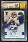 2016 Panini Honors Jared Goff RC Platinum Blue Auto #2/5 Rams BGS 8.5/10