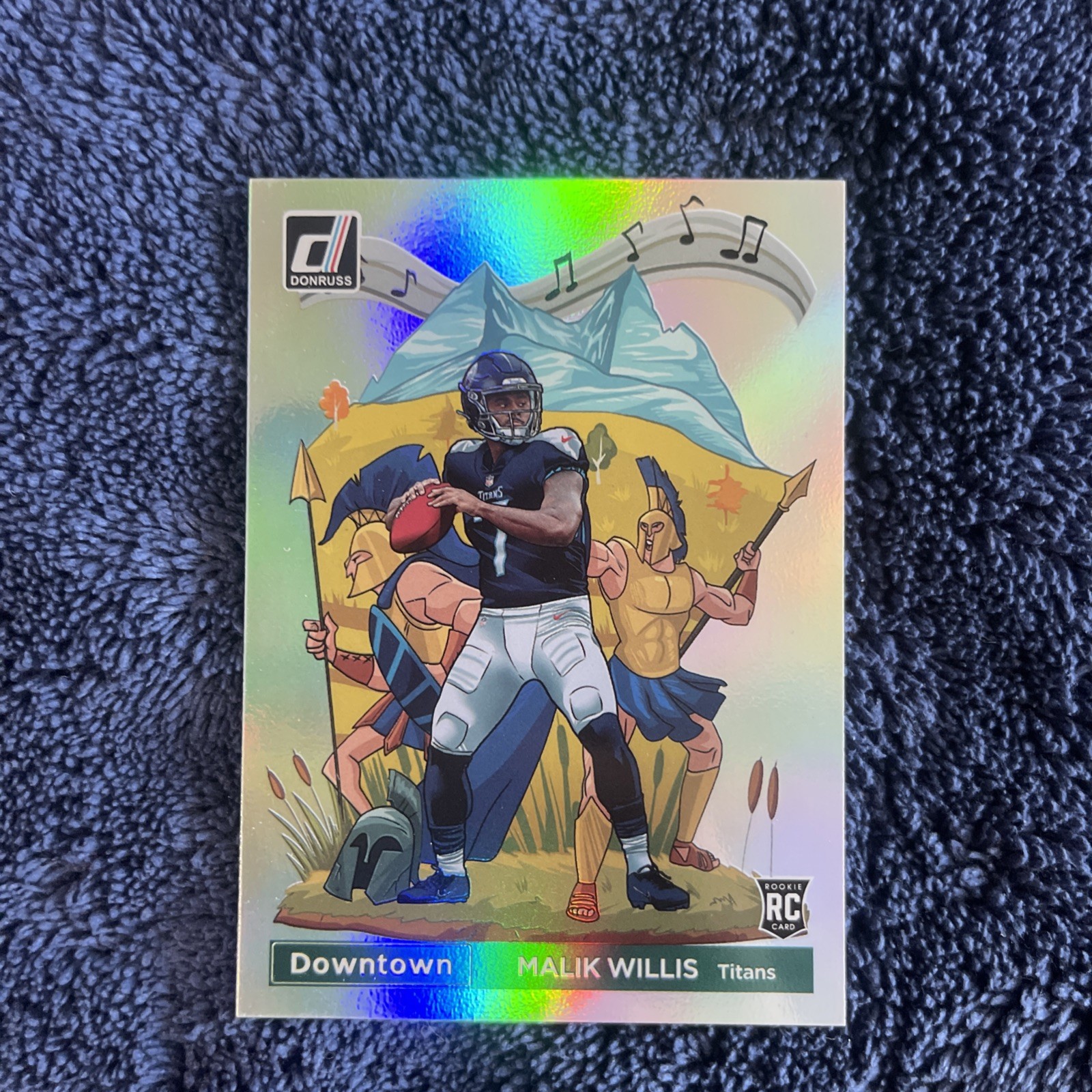 2022 Donruss Optic Downtown Malik Willis Rookie RC #DT-MW