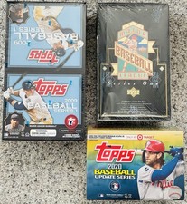 Old Shop Liquidation NEW Sealed Baseball Boxes LOT! 2009 Topps RACK, 2020 Update