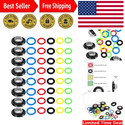 #ad Versatile 48 Piece O Ring amp; Stainless Steel Filter Kit for Pressure Washers $12.34