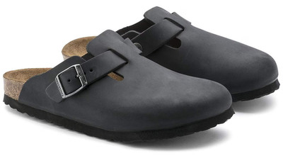 Birkenstock Boston Black Oiled Leather, EU 42 US L 11 / M 9