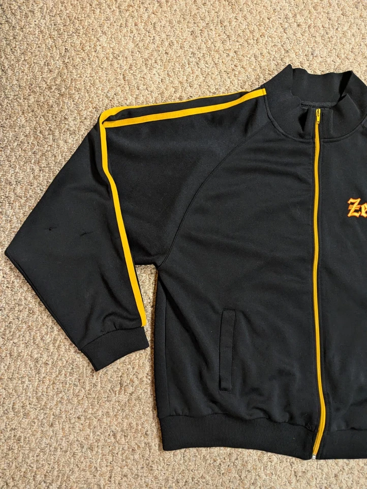 VINTAGE The Legend of Zelda Track Jacket 2XL Preto Nintendo 2004 Videogame * - Imagem 2 de 4