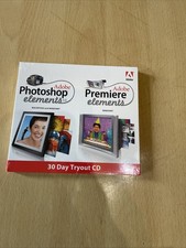 Image of Adobe Photoshop Elements 3.0 + Premiere + Toybox Brand New