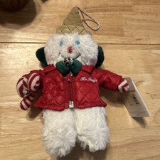 Mr. Bingle 2006 Plush Ornament 10 Dillards New Orleans Snowman With Tags.