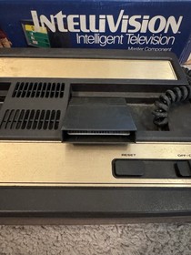Mattel Electronics Intellivision Console w/ Box & Star Strike, RF NTSC-U/C 1979