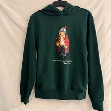 Polo Ralph Lauren Polo Bear Hoodie Men s Medium Green
