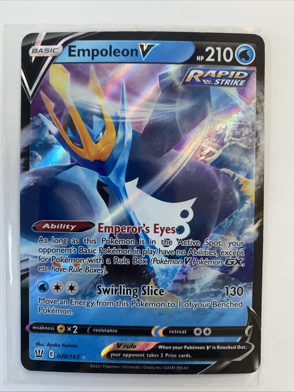 Empoleon V #40 Pokemon Battle Styles